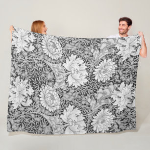 Chrysanthemum Gray, William Morris Fleecedecke
