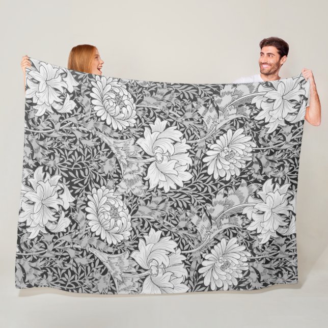 Chrysanthemum Gray, William Morris Fleecedecke (Beispiel)