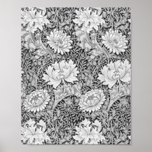 Chrysanthemum Gray, William Morris Poster