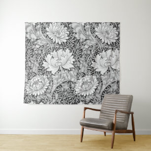 Chrysanthemum Gray, William Morris Wandteppich