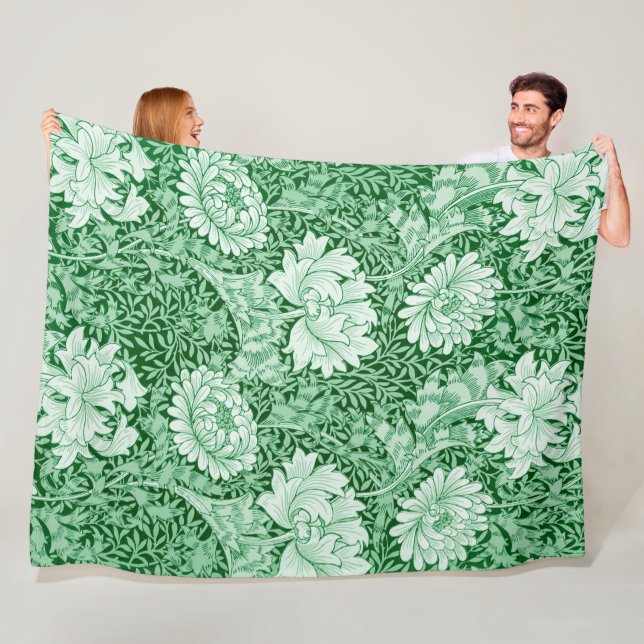 Chrysanthemum Green, Fleecedecke (Beispiel)