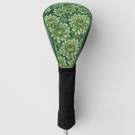 Chrysanthemum grüne Blume Golf Headcover