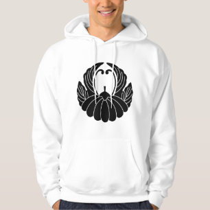 Chrysanthemum im Fusenstil Hoodie