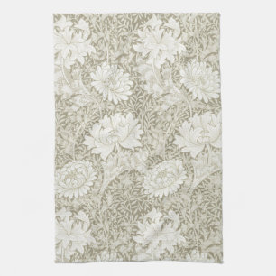 Chrysanthemum Ivory, William Morris Geschirrtuch