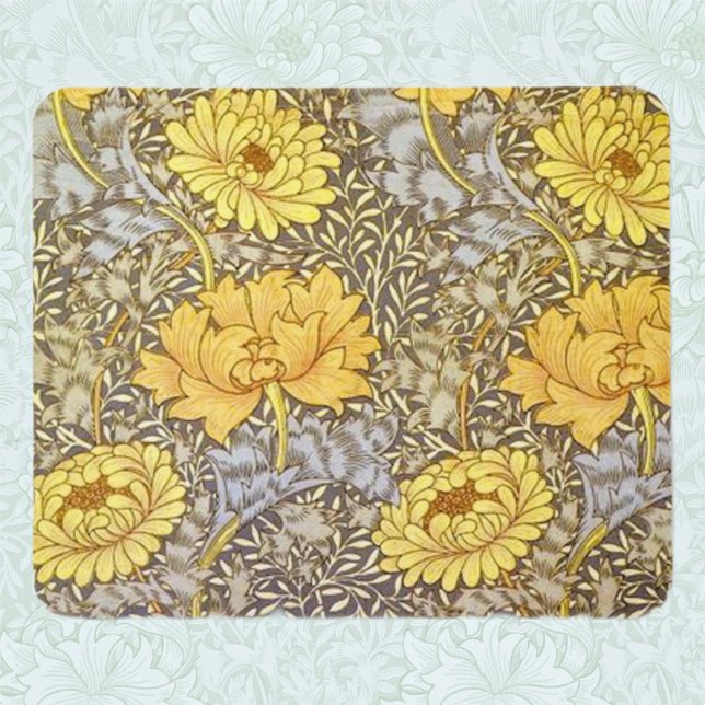 Chrysanthemum von William Morris Mousepad (Von Creator hochgeladen)