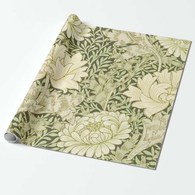 Chrysanthemum William Morris Geschenkpapier (Ungerollt)