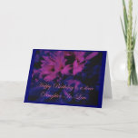 Chrysanthemums Daughter-in-Law Geburtstagskarte Karte<br><div class="desc">Wenn die Ehefrau Ihres Sohnes so viel mehr ist als eine Schwiegertochter,  schicken Sie Ihre Liebe.</div>