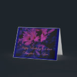 Chrysanthemums Daughter-in-Law Geburtstagskarte Karte<br><div class="desc">Wenn die Ehefrau Ihres Sohnes so viel mehr ist als eine Schwiegertochter,  schicken Sie Ihre Liebe.</div>