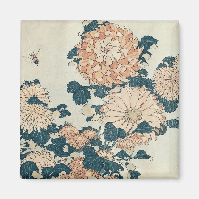 Chrysanthemums Magnet (Vorne)