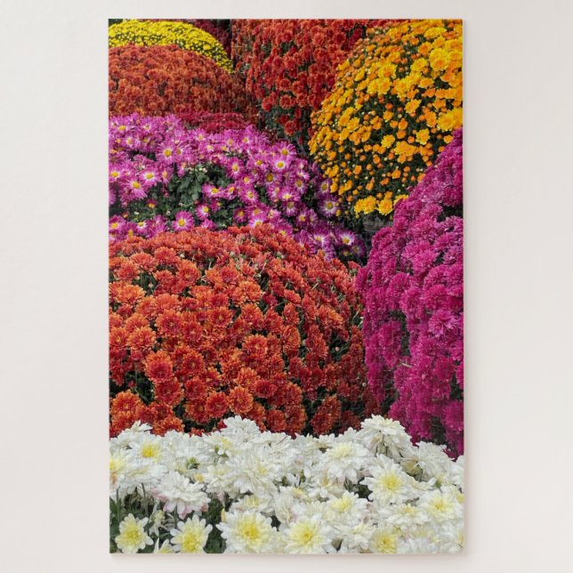 Chrysanthemums Puzzle (Vertikal)