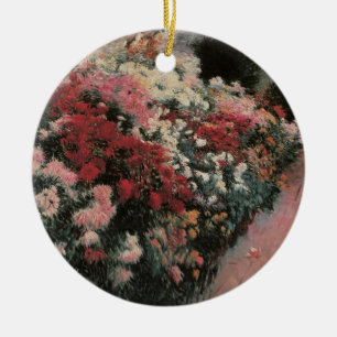 Chrysanthemums von Dennis Bunker Miller, Fine Art Keramik Ornament