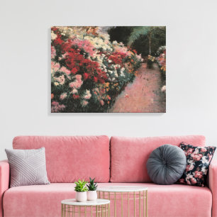 Chrysanthemums von Dennis Bunker Miller, Fine Art Leinwanddruck