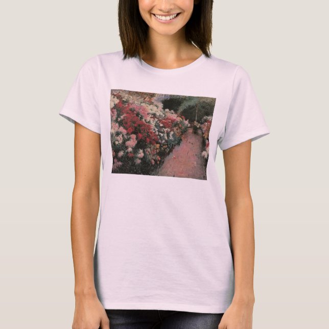 Chrysanthemums von Dennis Bunker Miller, Fine Art T-Shirt (Vorderseite)