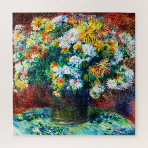Chrysanthemums von Pierre-Auguste Renoir Puzzle