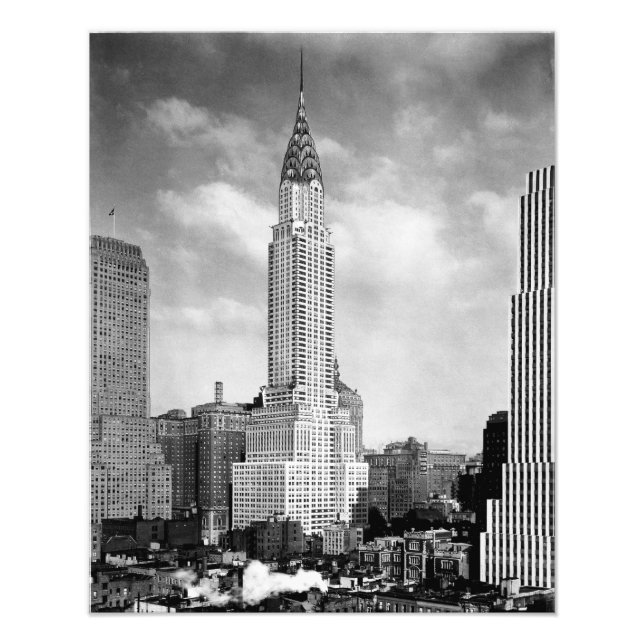 Chrysler Building, 1930 FOTO DRUCK (Vorne)