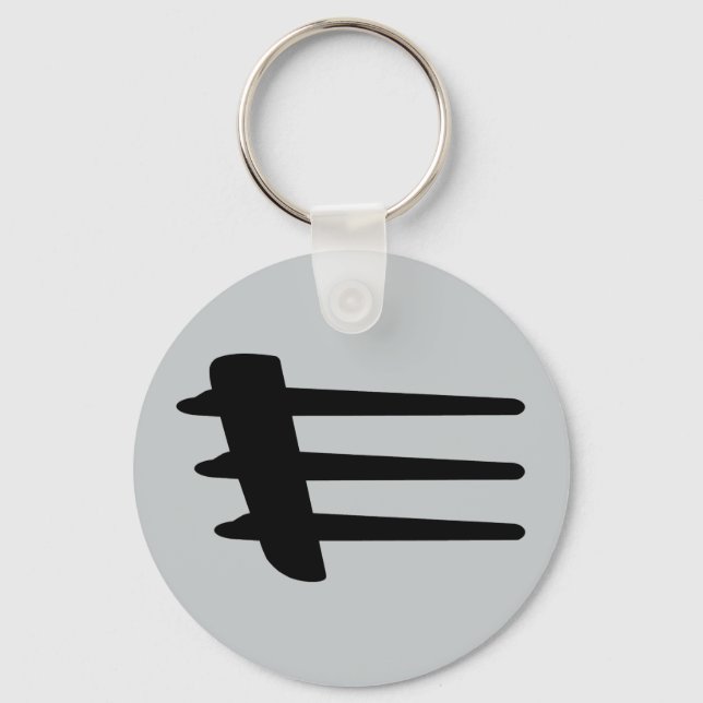 Chrysler Crossfire Side Strake Key Chain Schlüsselanhänger (Vorderseite)