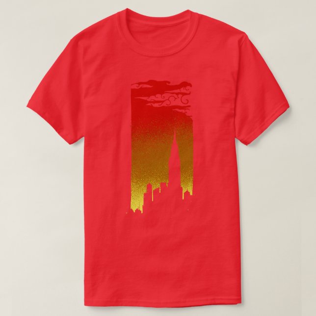 Chrysler-Gebäude2 T-Shirt (Design vorne)