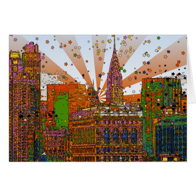 Chrysler-Gebäude #2 (Vorderseite (Horizontal))