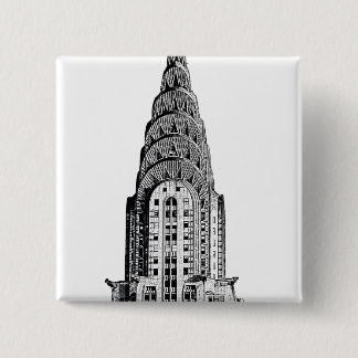 Chrysler-Gebäude-Haube Button