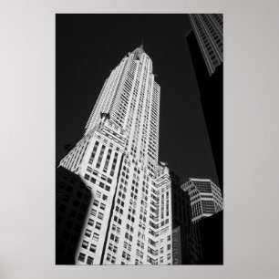 Chrysler Gebäude New York Amerika Poster
