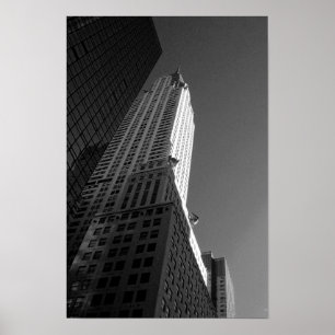 Chrysler Gebäude New York Amerika Poster
