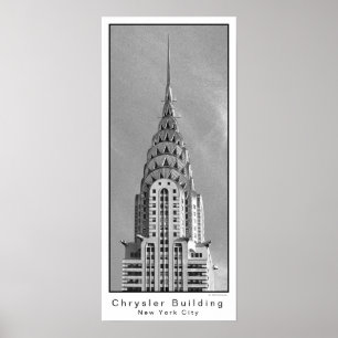 Chrysler Gebäude / New York City Poster