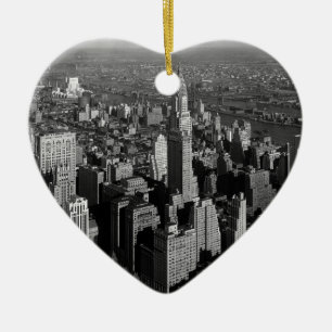 Chrysler Gebäude New York Manhattan Keramikornament