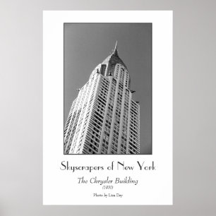 Chrysler-Gebäude-Plakat Poster