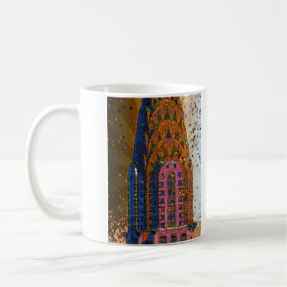 Chrysler-Gebäude-Spitzen-Nahaufnahme #1 Kaffeetasse