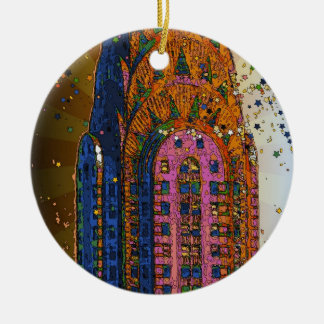 Chrysler Gebäude Top Closeup #1 Keramik Ornament