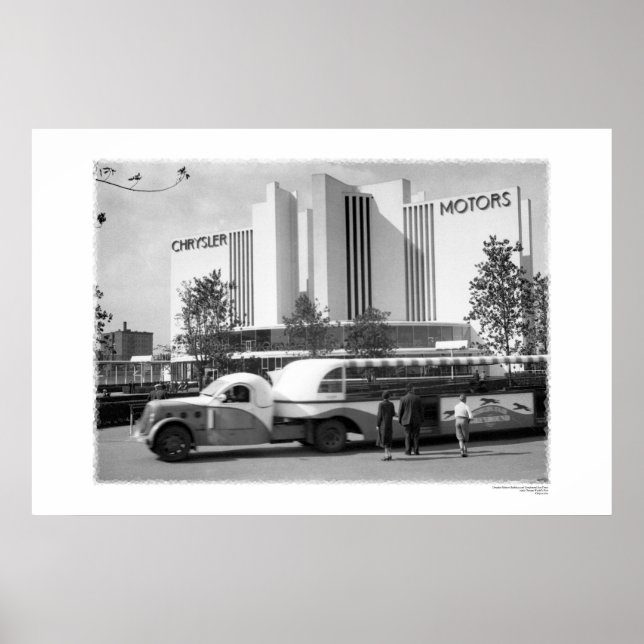 Chrysler & Greyhound Poster (Vorne)
