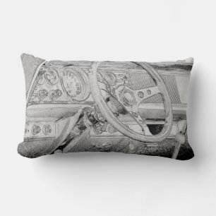 Chrysler New Yorker Dashboard Wheel Sketch Cushion Lendenkissen
