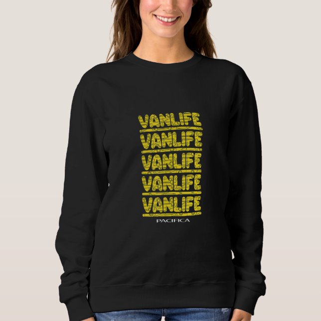 Chrysler Pacifica Van Life Stacked Sweatshirt (Vorderseite)