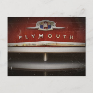 Chrysler Plymouth Postkarte