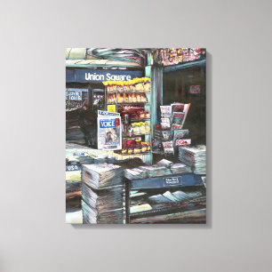 Chrysocolia Morning, Gewerkschaft Square, New York Leinwanddruck