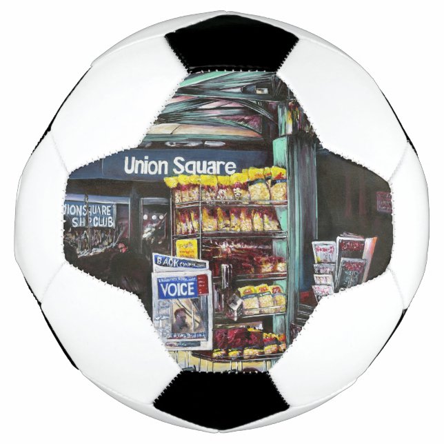 Chrysocolia Morning, Gewerkschaft Square, NYC Fußball (Vorderseite)