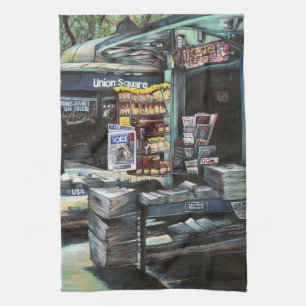 Chrysocolia Morning, Gewerkschaft Square, NYC Handtuch