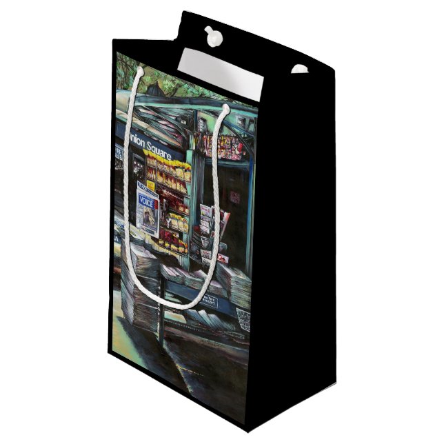 Chrysocolia Morning, Gewerkschaft Square, NYC Kleine Geschenktüte (Vorderseite Schrägansicht)