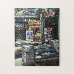 Chrysocolia Morning, Gewerkschaft Square, NYC Puzzle