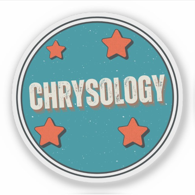 Chrysologie Aufkleber (Vorderseite)