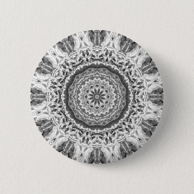 Chrystal Kaleidoskop 02 Button (Vorderseite)