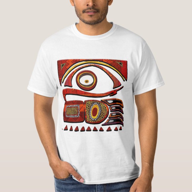 Chu Mtu African Folk Art T-Shirt (Vorderseite)