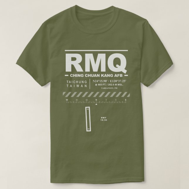 Chuan Kang Air Force Base RMQ T-Shirt (Design vorne)