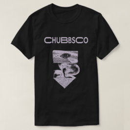 Chubbsco Lila Grautempel T-Shirt