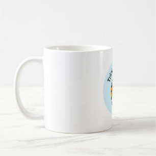 Chubby Bird Halloween Candy Corn Lovebird Kaffeetasse