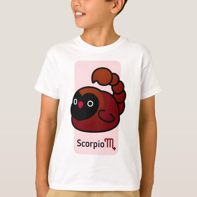 Chubby Bird Zodiac Scorpio T-Shirt (Vorderseite)