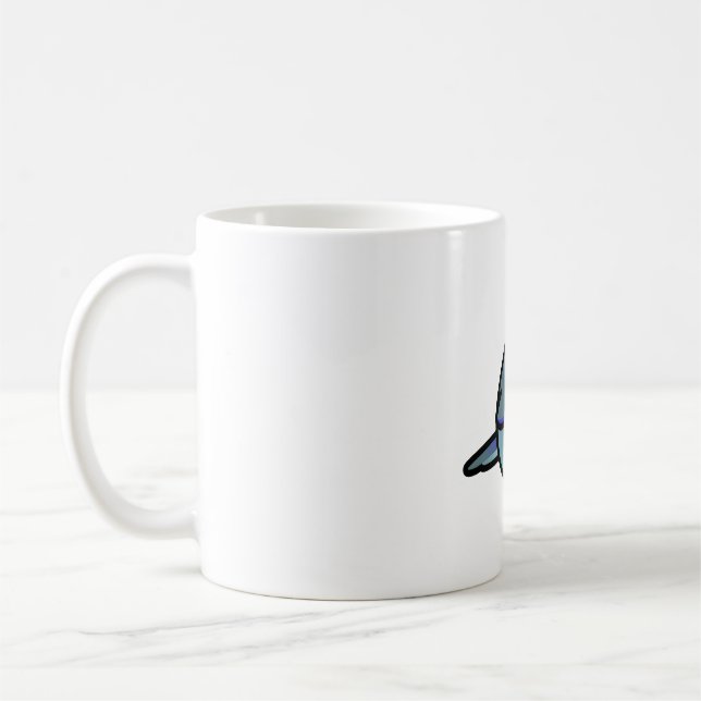 Chubby Blue Parrotlet Kaffeetasse (Links)