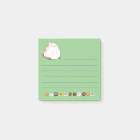 Chubby Cat - Curly Joe, 3" x 3"