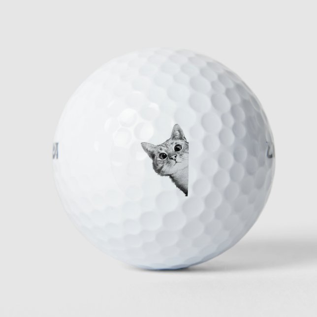 Chubby Cat Golfball (Vorderseite)