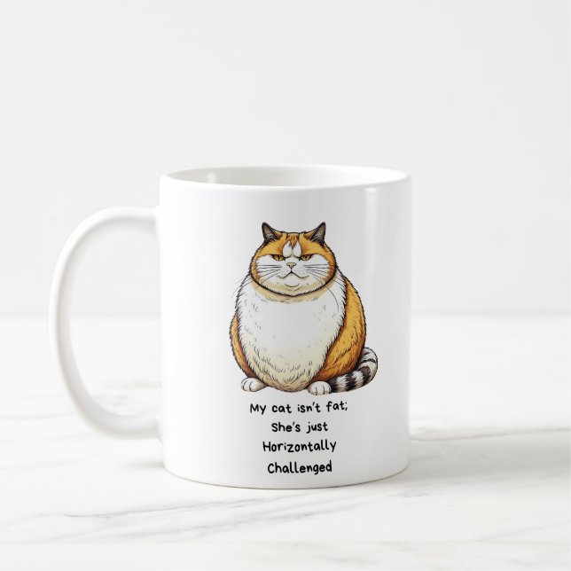 Chubby Cat Tasse (Links)